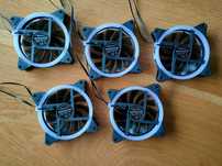Wentylatory Sharkoon Brushless DC fan (5 sztuk)