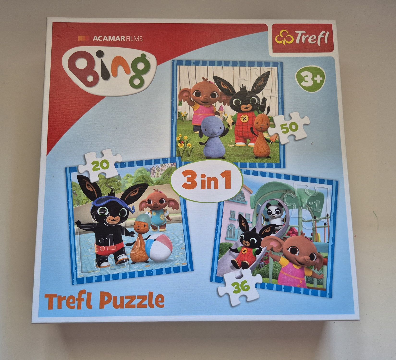 Zestaw dla dzieci +3, puzzle, gry, memo