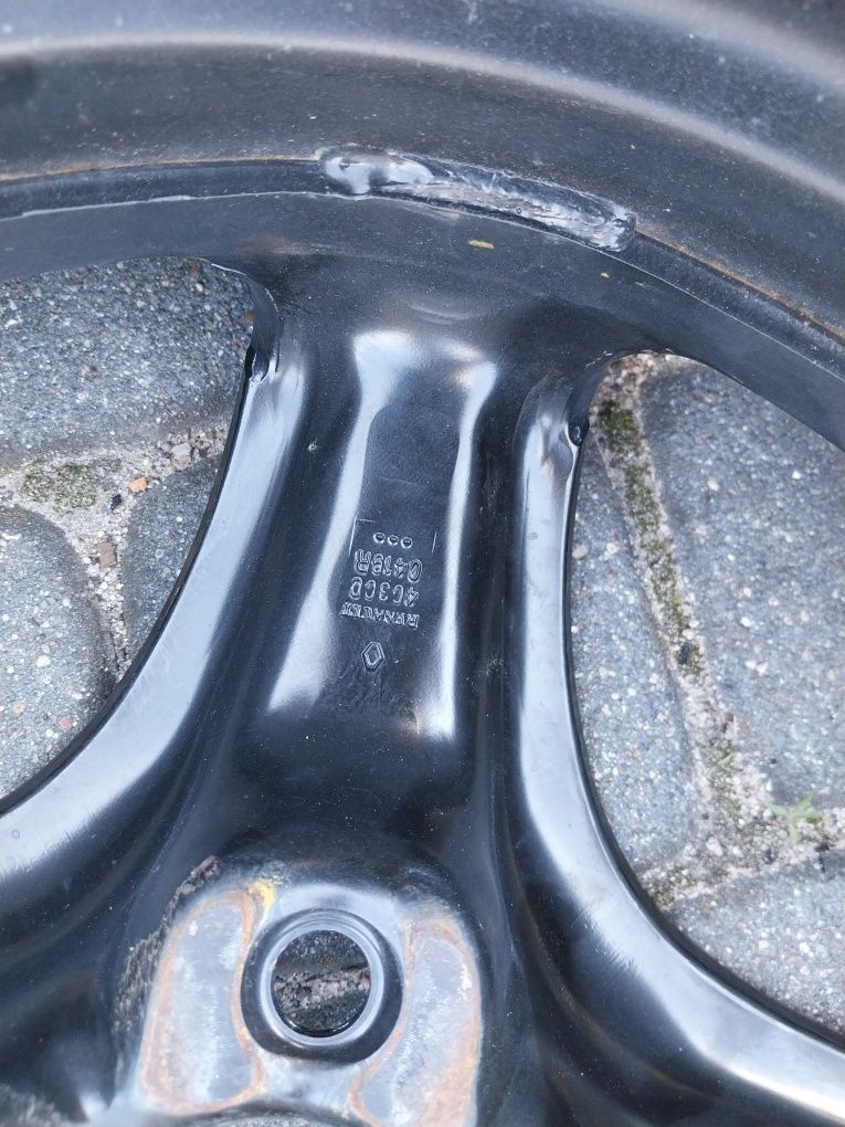 Oryginalne Felgi Stalowe Renault R15 4X100 6J ET 40