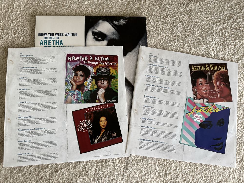 Aretha Franklin Knew you were waiting The best of Aretha Franklin