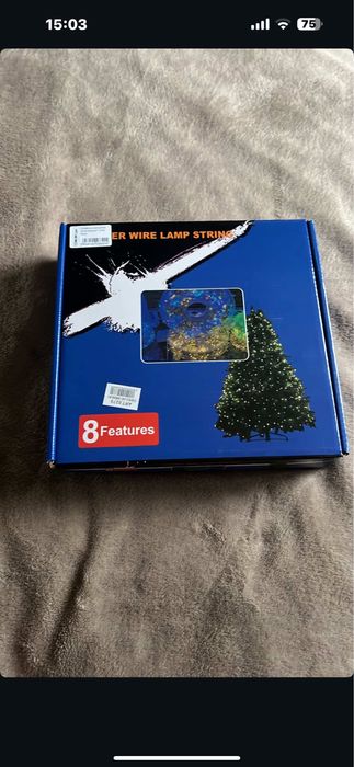 Гірлянда мішура 100 м.