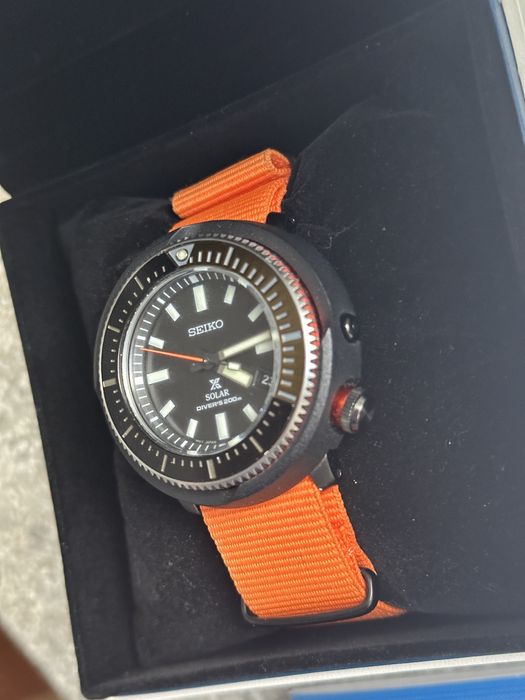 zegarek Seiko SNE547P1 Tuna stan bardzo dobry, pasek nato i oryginal