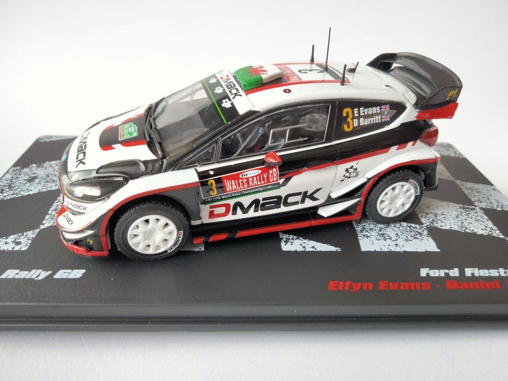 1/43 Ford Fiesta WRC #3 - Evans/Barritt (2017)