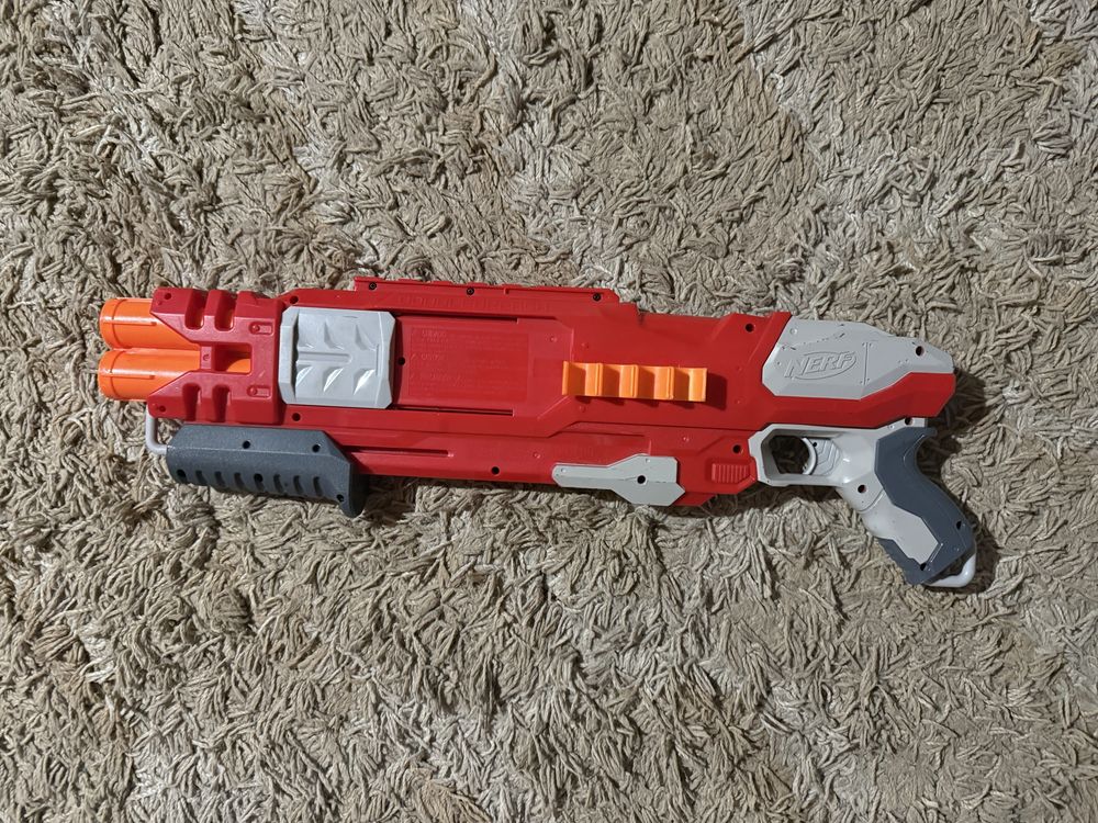 Бластер nerf mega doublebreach