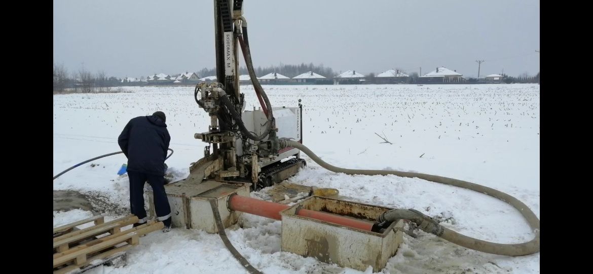 Wiercenie Studni Studnia Głębinowa