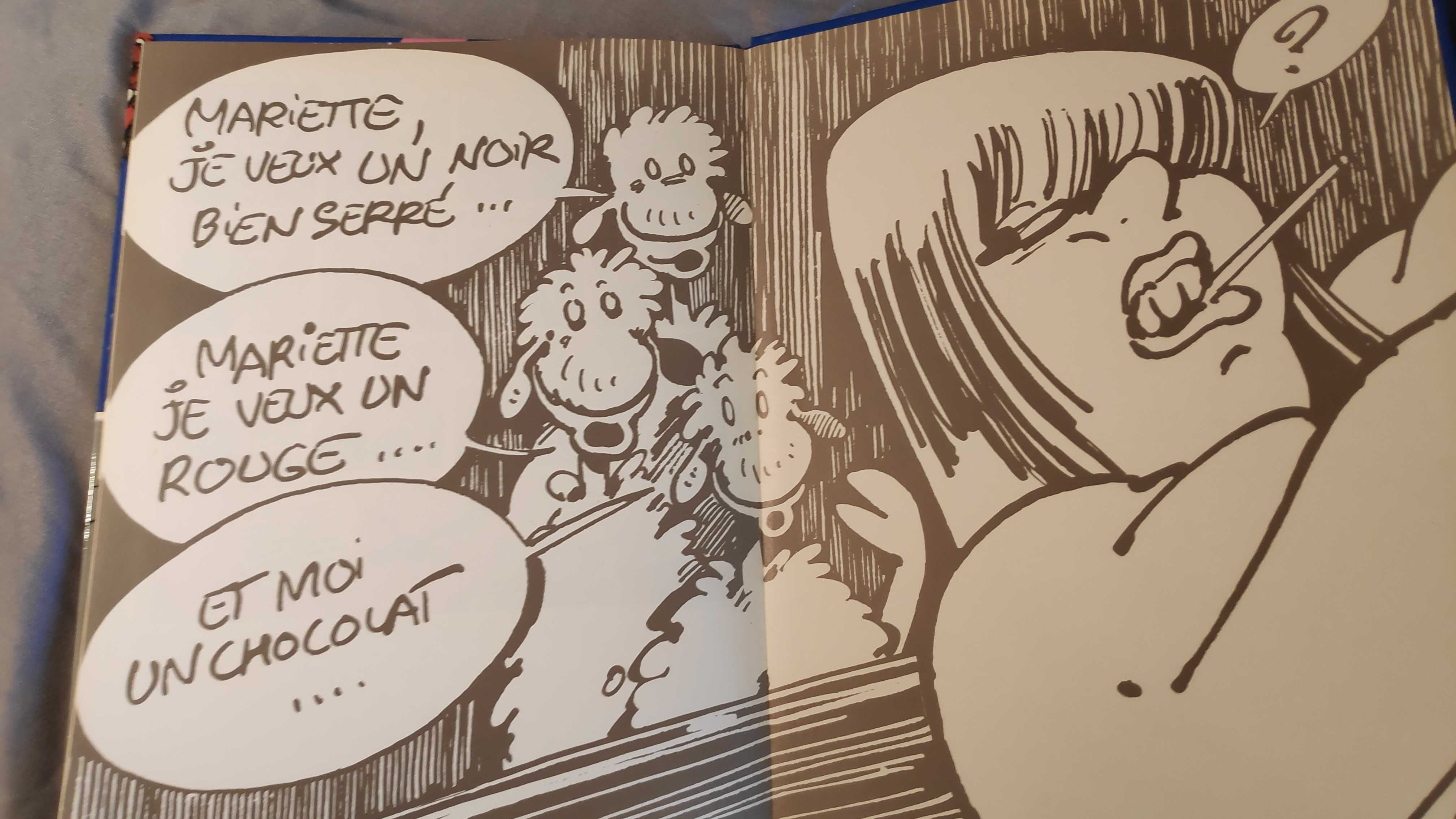 Tonnerre et Mille Sabots komiks język francuski