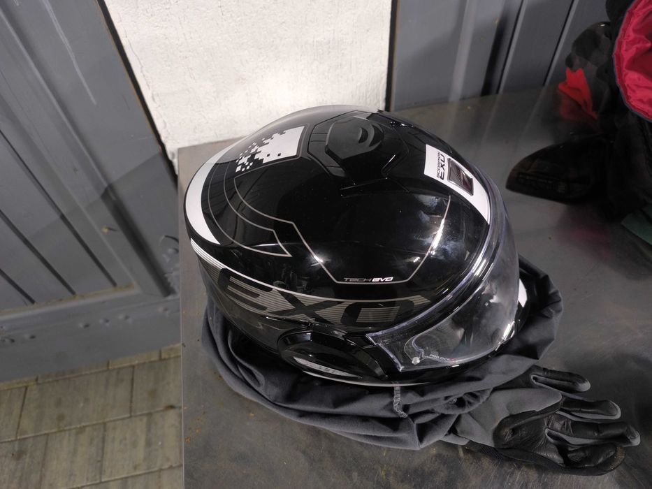 Kask Scorpion Evo tech + Intercom