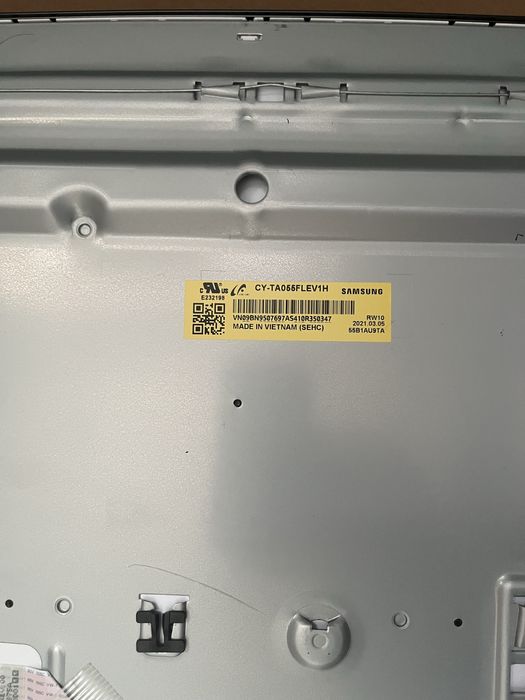 Samsung QE55QN90AAU / CY-TA055FLEV1H - битая матрица, платы рабочие