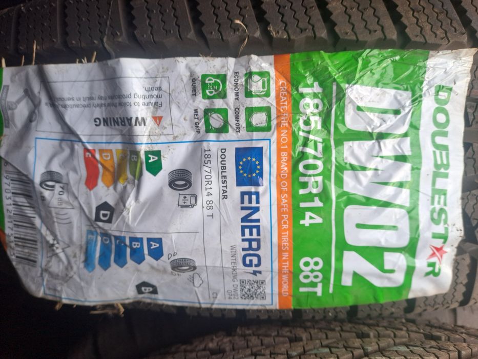 185/70/14 зимняя пара шина даблстар