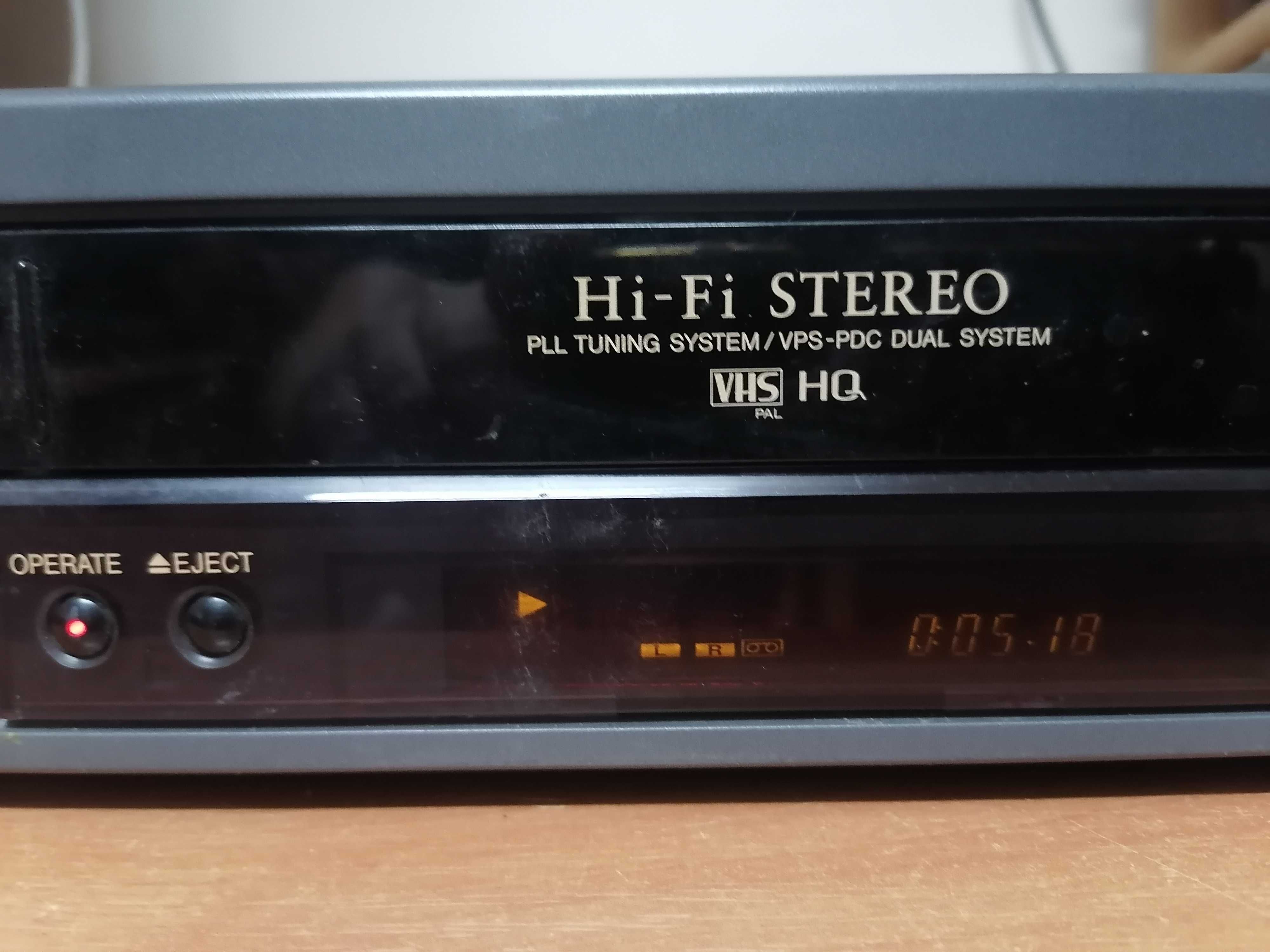 Magnetowid VHS Sharp VCH 88, HIFI STEREO pilot