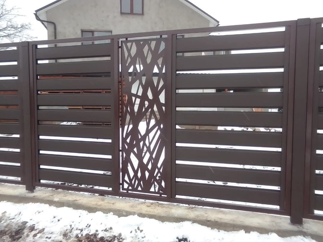Лазерна різка металу. Декоративні Металеві вставки. Ковані елементи