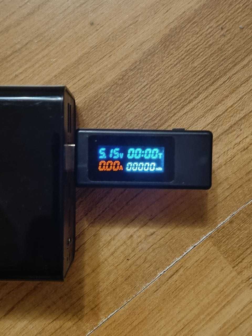 Usb тестер tester ємності акумулятора Keweisi KWS-V30 плюс резистор