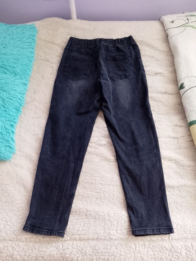 Spodnie jeans dla dziewczyny roz.158cm.