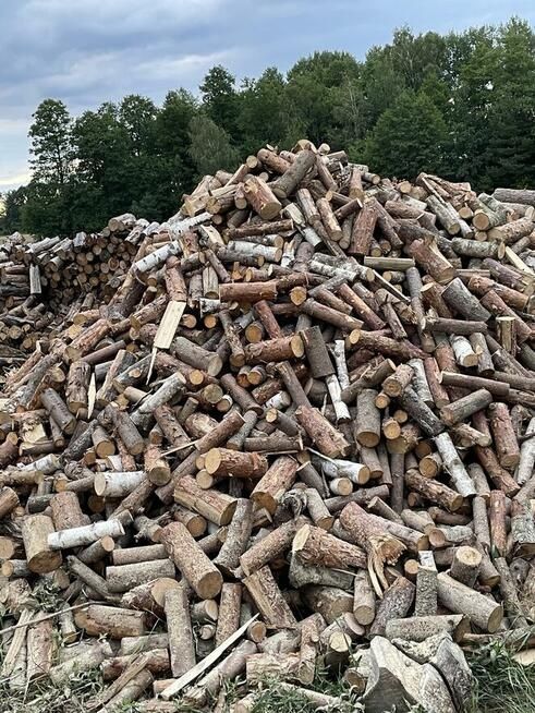 Drewno opałowe gałęziówka