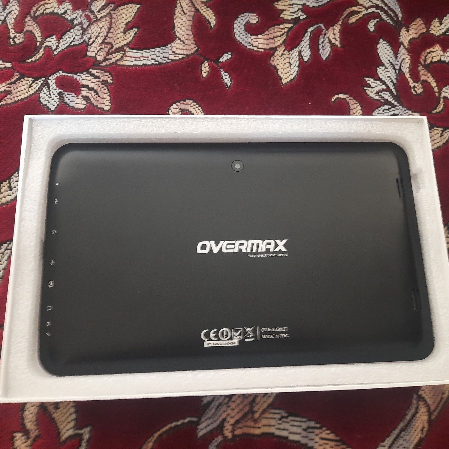 Tablet 9" intutab overmax czarny nowy pudełko ładowarka