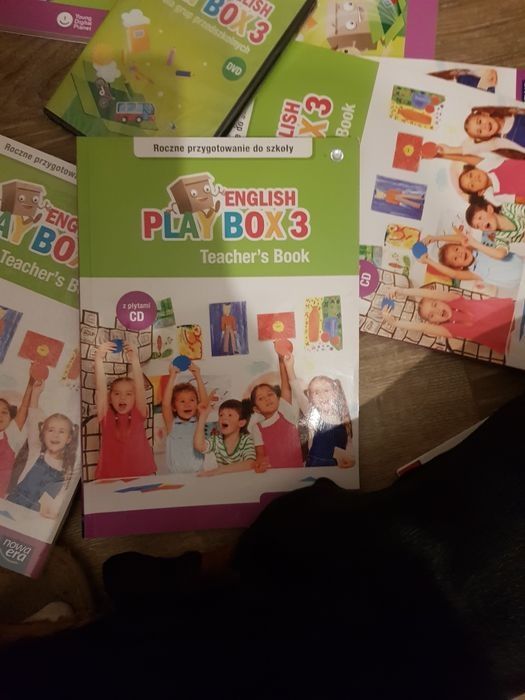 English Playbox 3, ksiazka ucznia i nauczyciela.