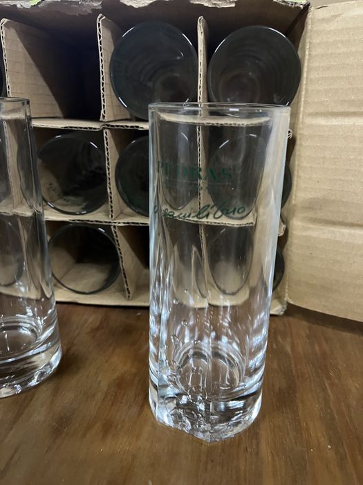 Copos Pedras Salgadas conjunto de 12 unidades