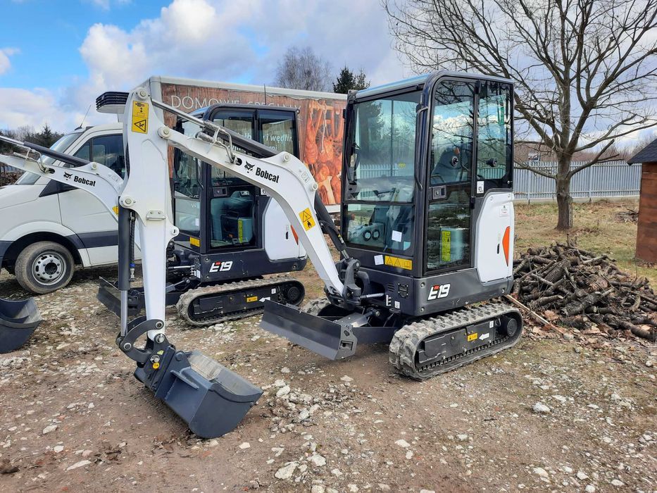 wypożyczalnia wynajem minikoparka mini koparka 1500/tydzień  bobcat