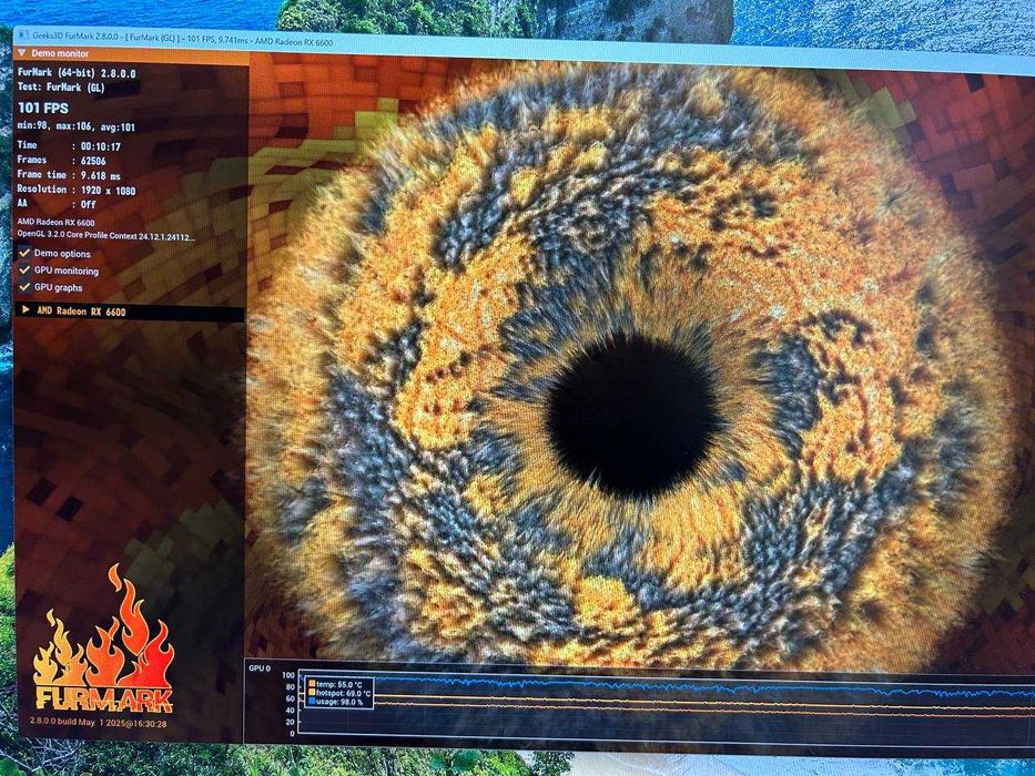 Потужний ігровий ПК на ГАРАНТІЇ RYZEN 5500 RX 6600 16ГБ NVME 512