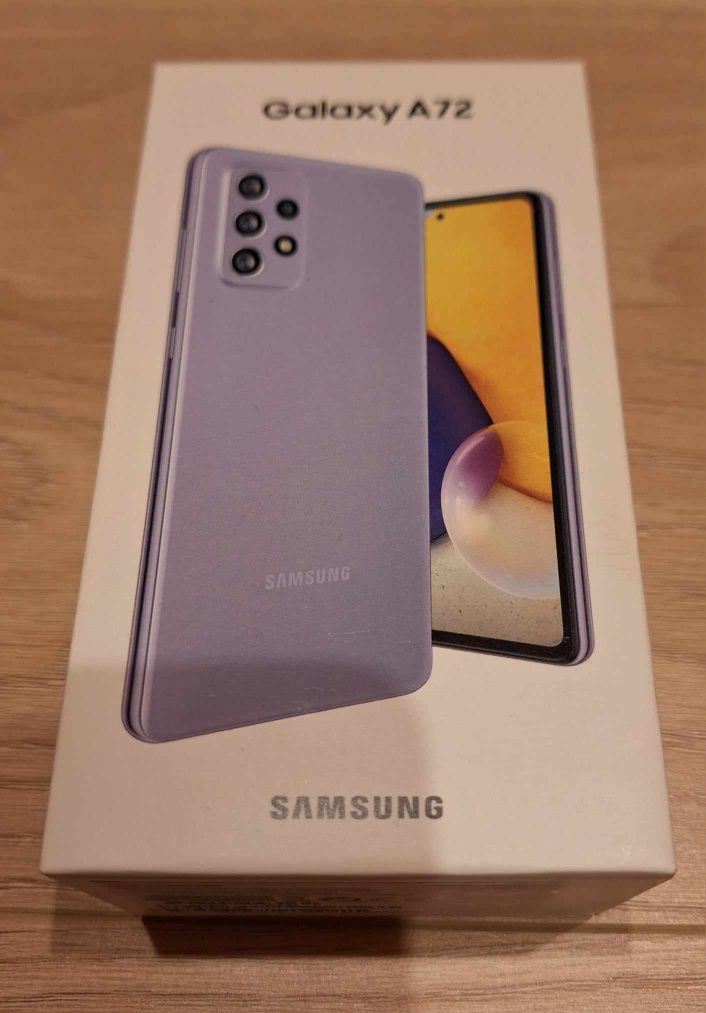 Smartfon Samsung Galaxy A72 128 GB fioletowy