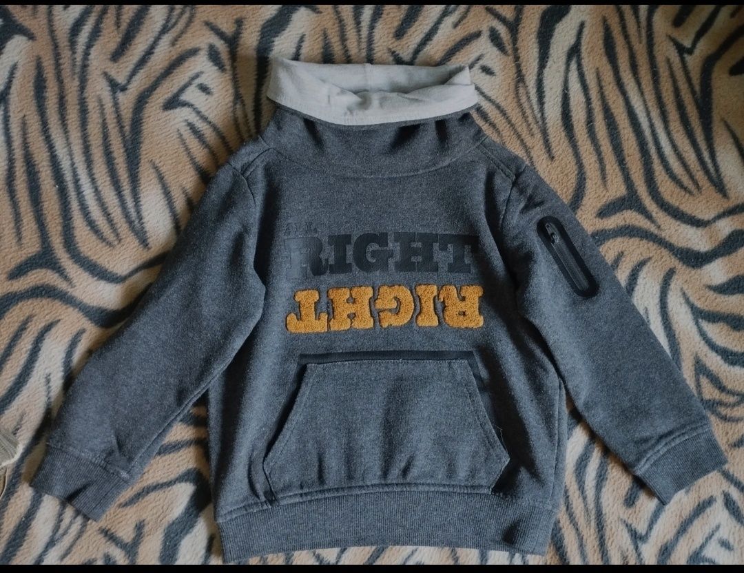 Bluza bluzka chłopięca dziecięca długi rękaw, rozmiar 98/104.