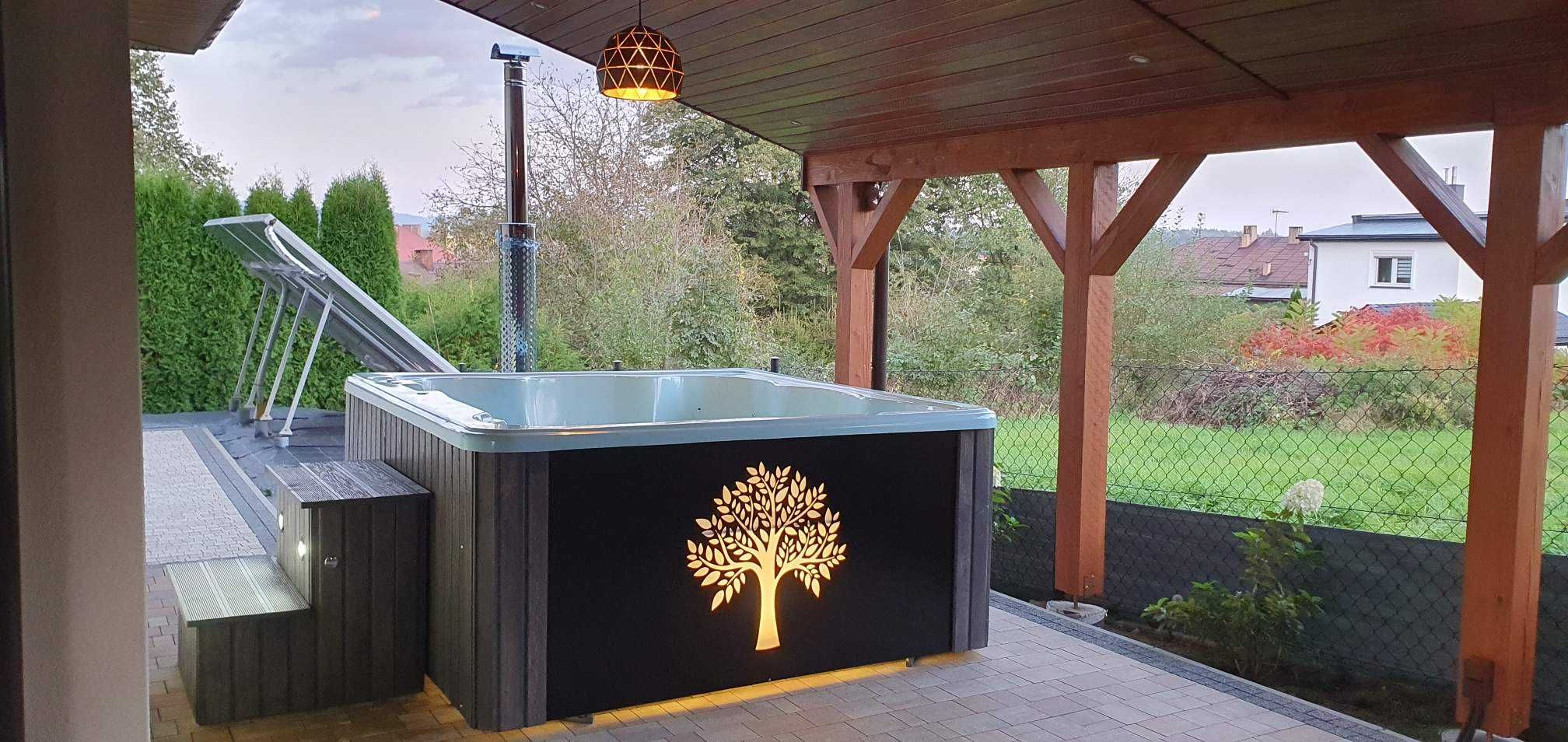 Ogrodowe jacuzzi basen nie rozporowy hydromasaż elektryczne GWARANCJA