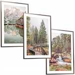 50x40 obrazy w ramie plakaty ramka WODOSPAD JEZRIORO GÓRY NATURA BOHO