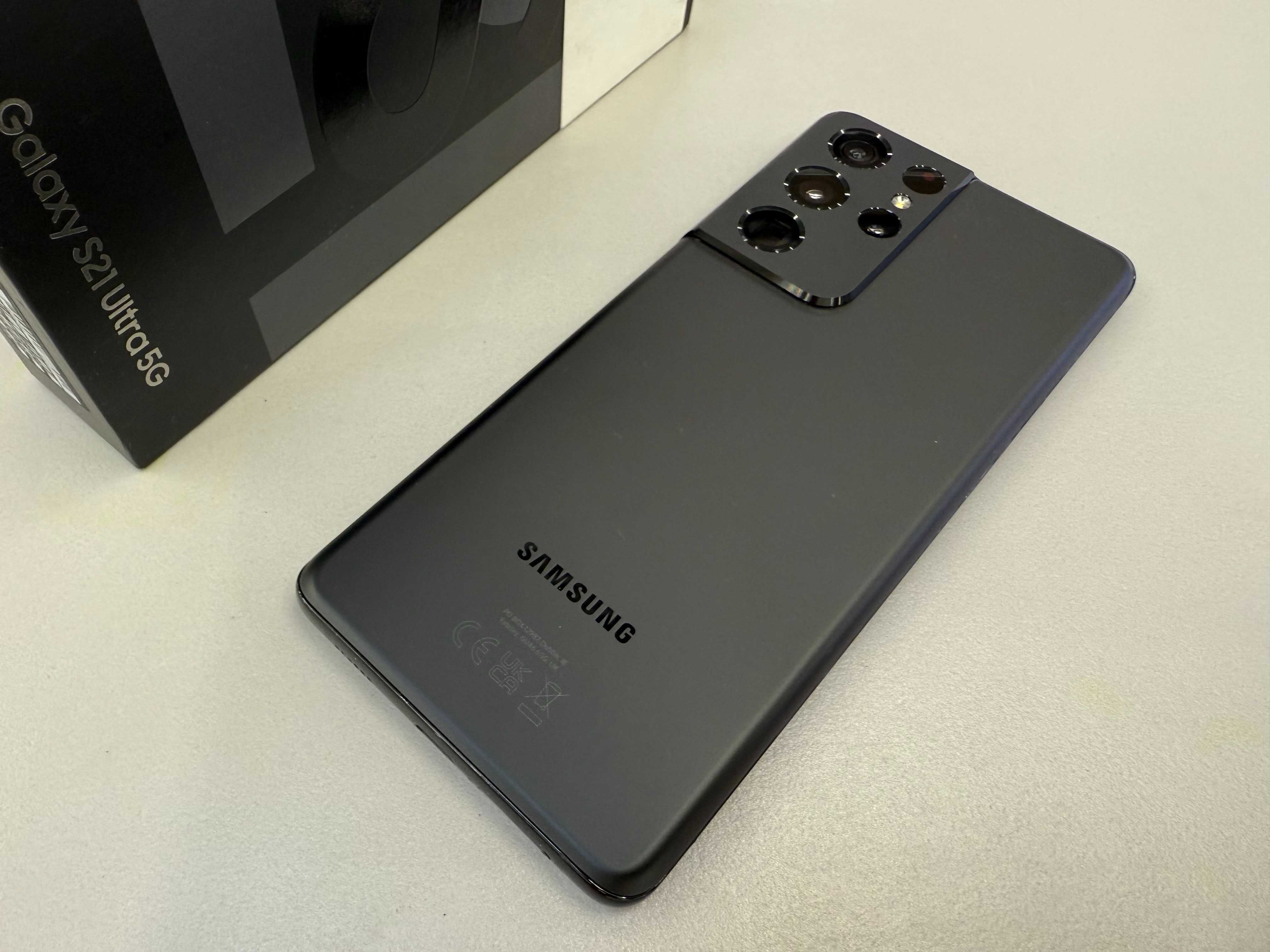 SAMSUNG GALAXY S21 ULTRA 128GB/12GB RAM Czarny Teletorium Auchan W-CH