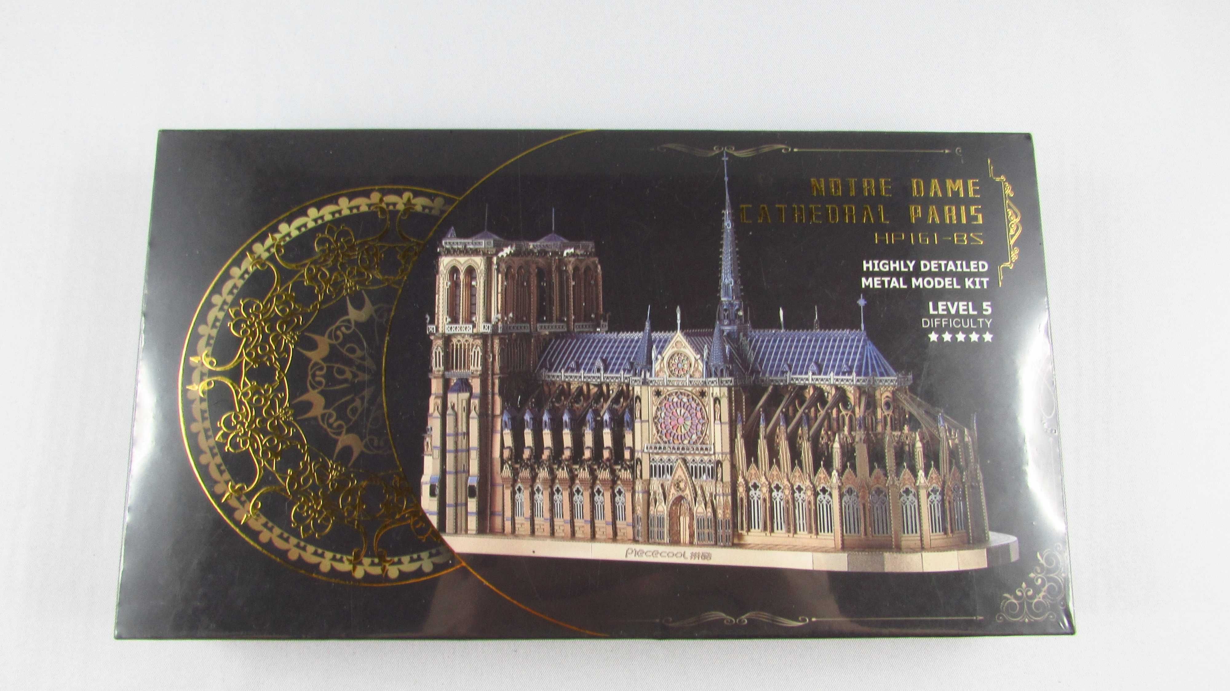 PIECECOOL - Katedra Notre Dame Puzzle Metalowe Model 3D