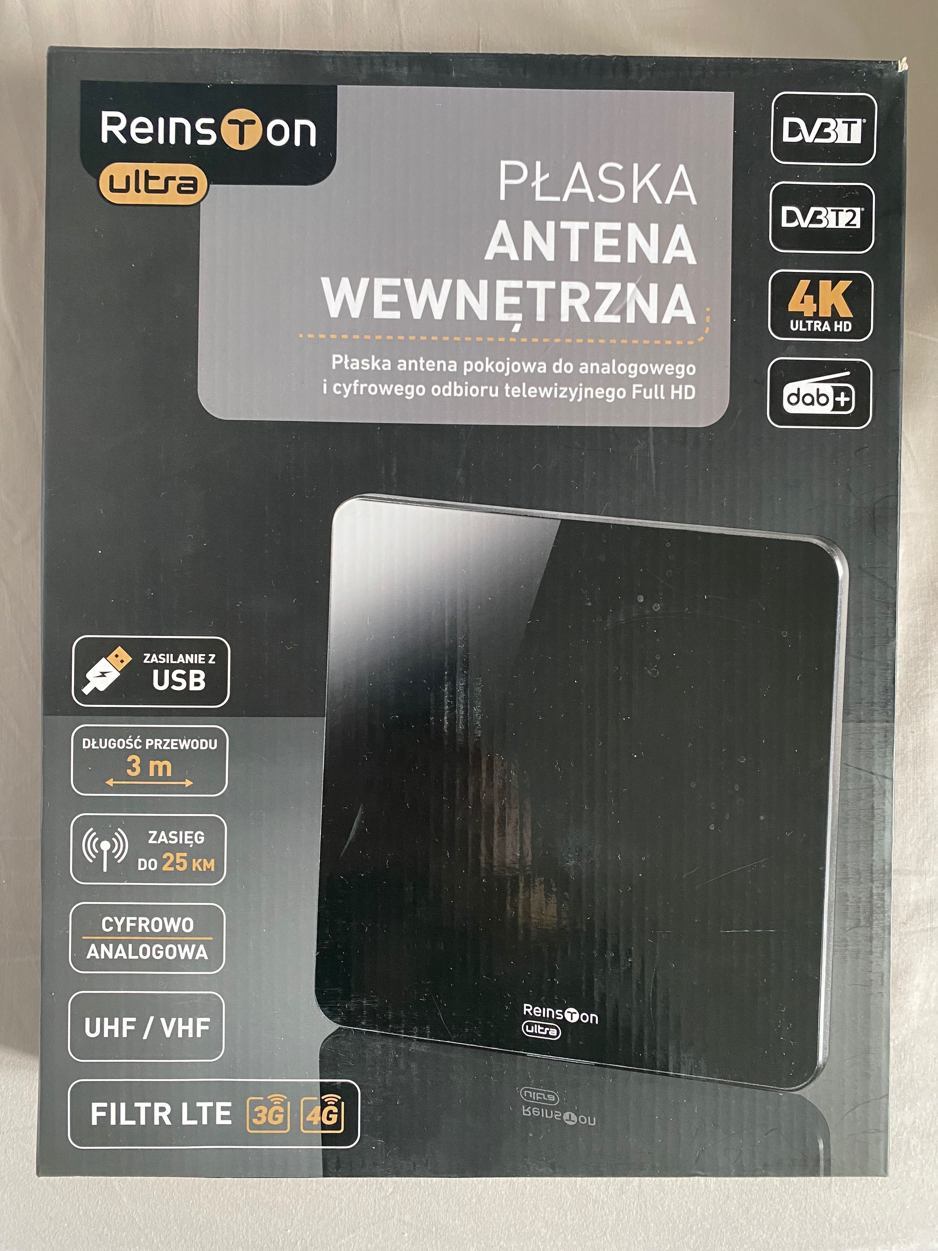 Płaska antena wewnętrzna