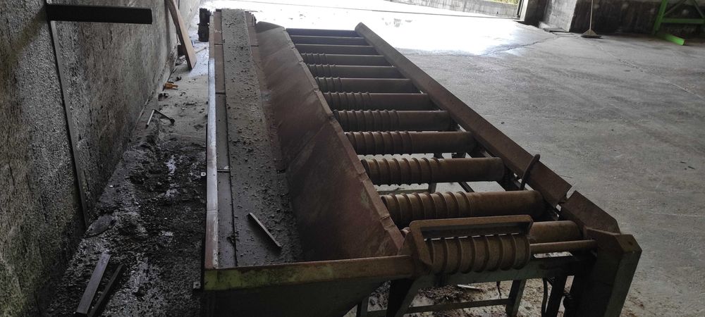 Tapete de Rolos para Serração de Madeiras