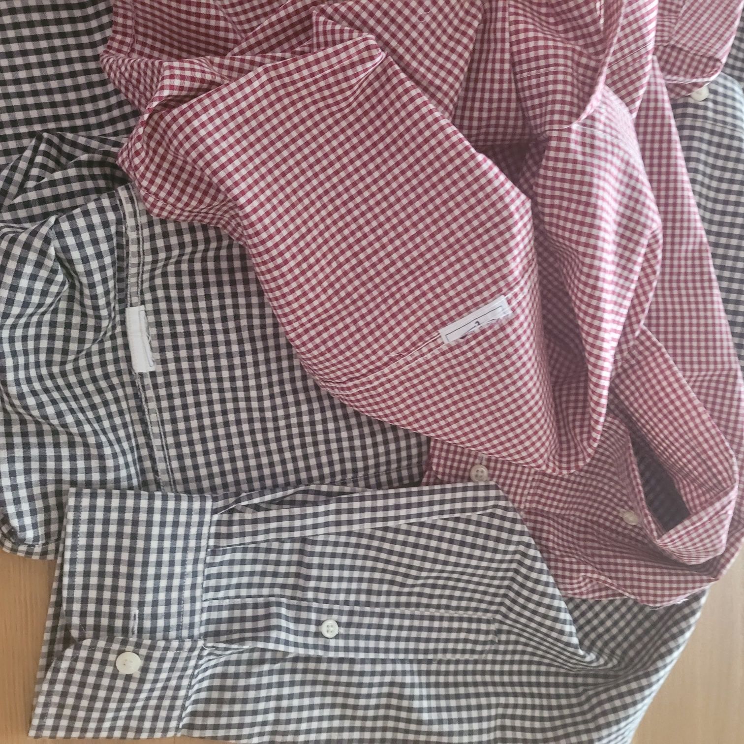 Dwie koszule męskie w kratkę KIABi