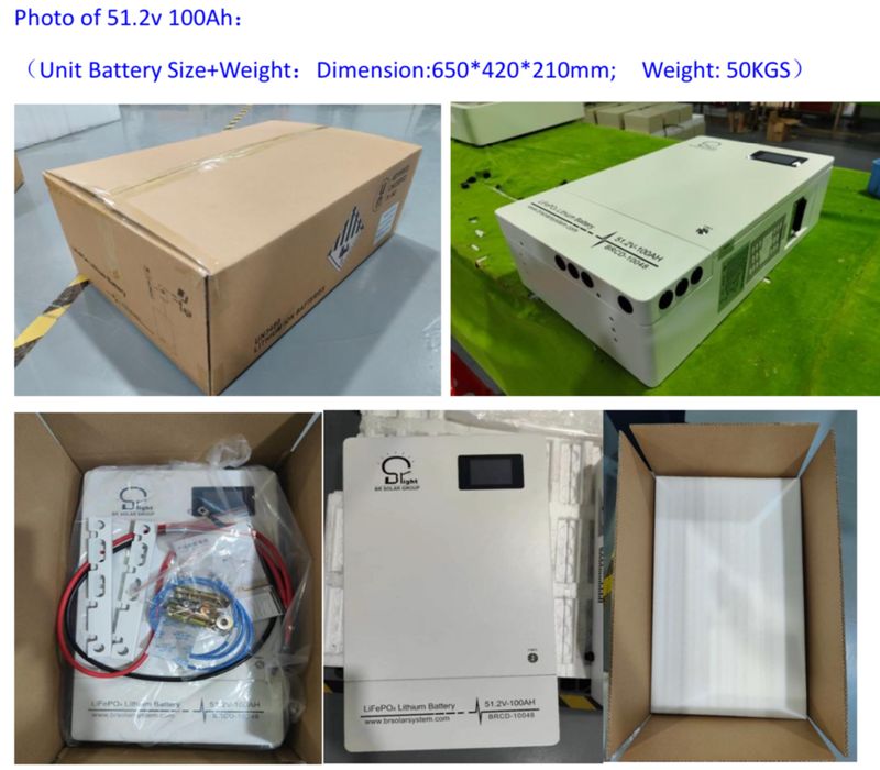 Батарея LiFePo4 5,12KW та Інвертор 5,5KW комплект