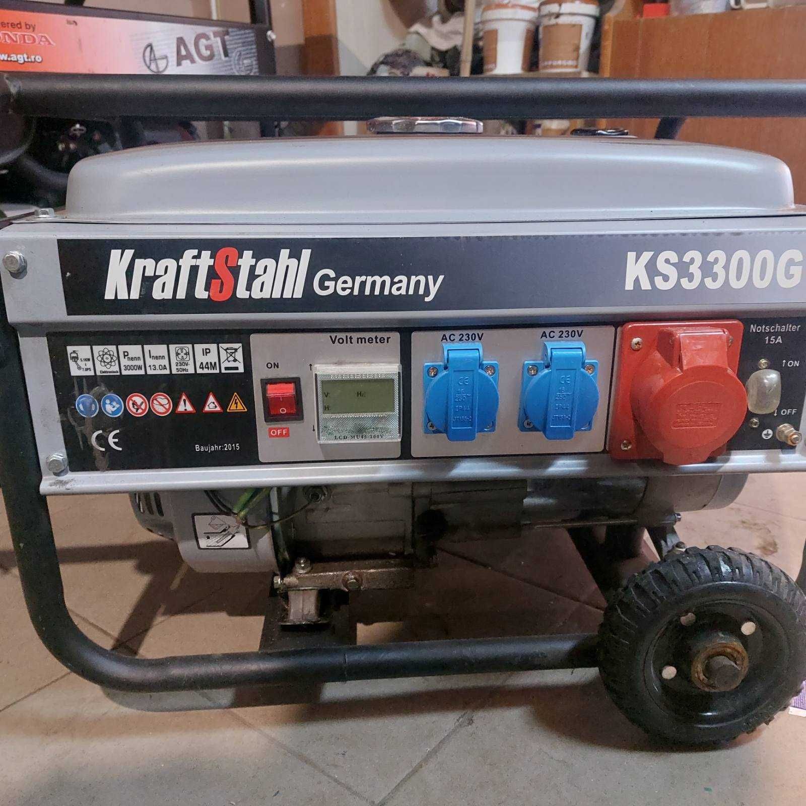 Продается бензиновый генератор KRAFT STAHL KS3300G