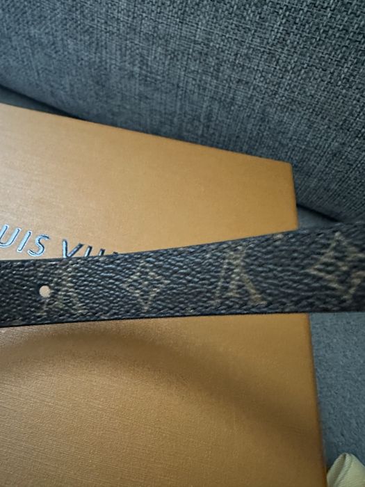 Louis Vuitton Iconic  dwustronny pasek Nowy