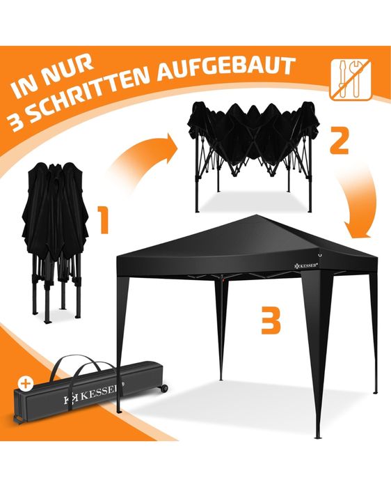 Składany pawilon 3x3m | Pop-Up / namiot / altana