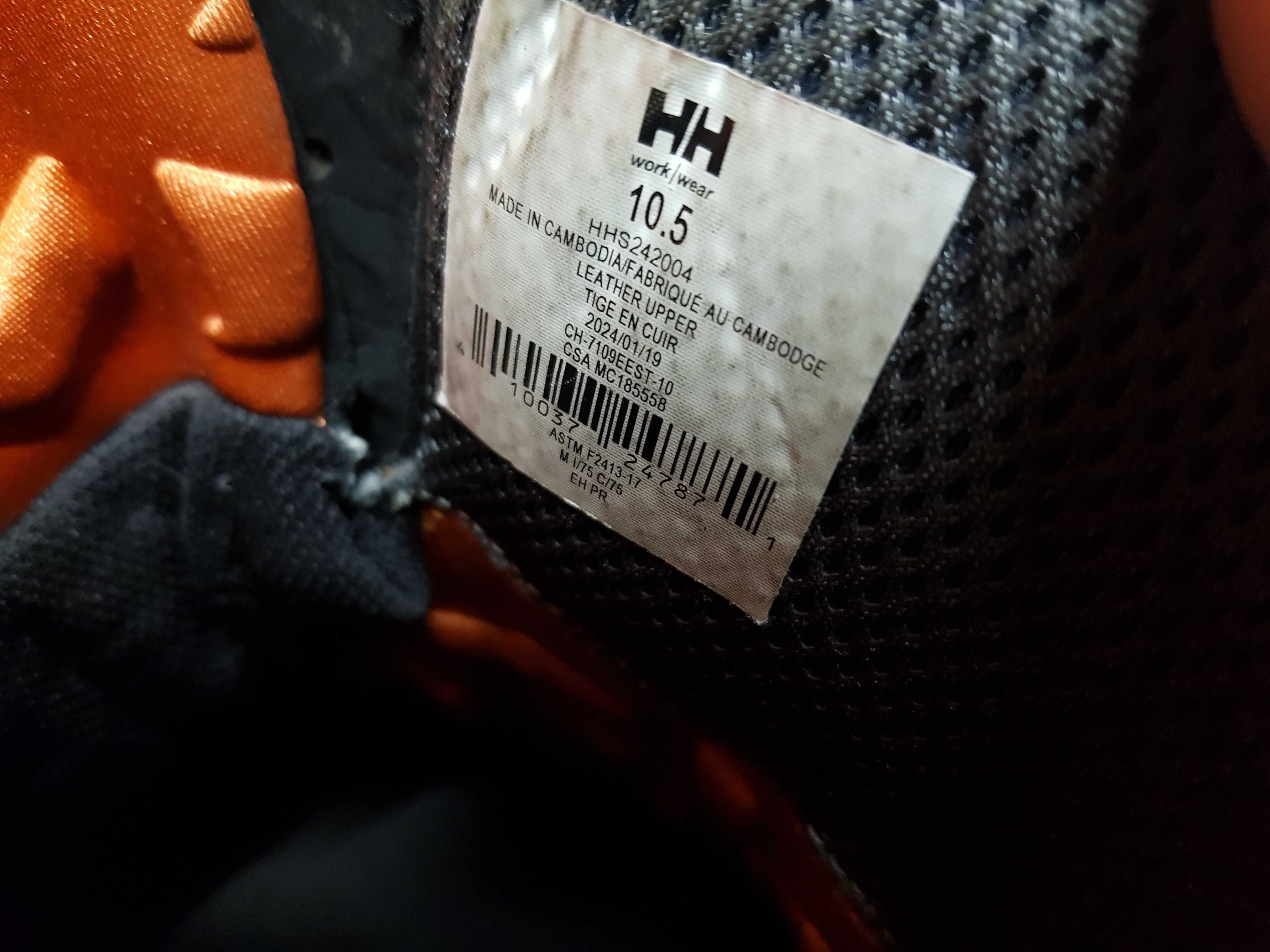 Buty robocze HELLY HANSEN rozm 43,5 wkł 28,5 cm S3