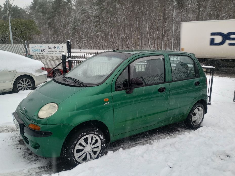 Daewoo Matiz 0.8B 51KM 1999r * zimówki ZADBANY * TORUŃ