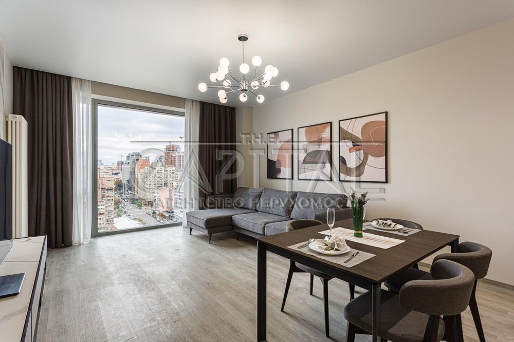 Аренда 3ком квартиры ЖК Atlantic Residences Антоновича Печерский