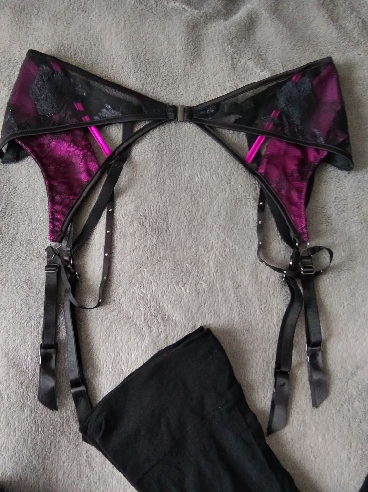 Używ pas pończochy majtki Ann Summers zestaw ero