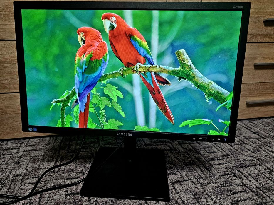 Monitor Samsung 24" FullHd HDMI VGA DisplayPort Pivot