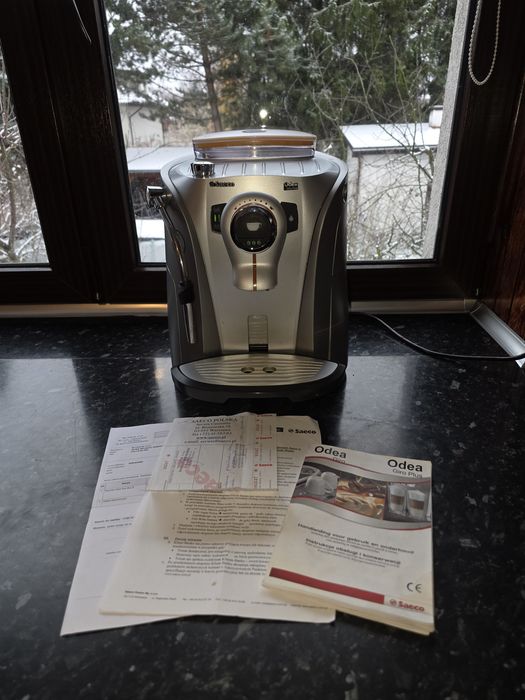Ekspres do kawy ciśnieniowy z młynkiem, Saeco Odea Giro Plus, sprawny