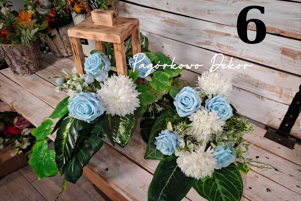 Wiązanki zestawy, stroiki, znicze, wieńce, chryzantemy.