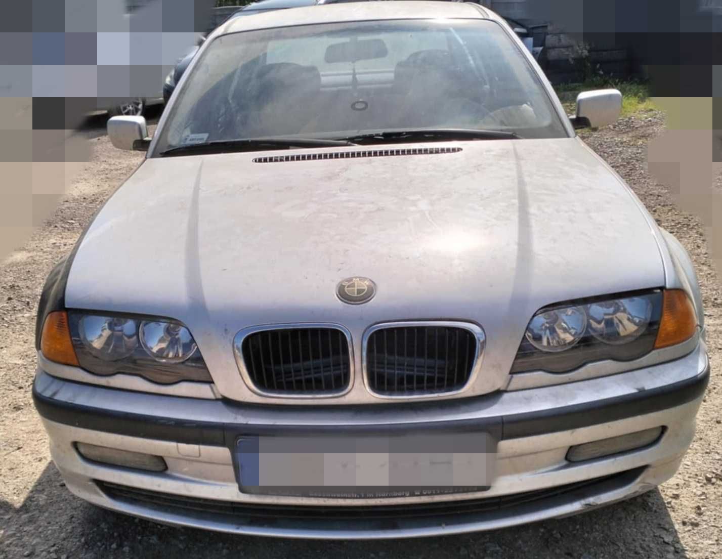 maska zderzak lampa klapa błotnik zawieszenie BMW E46 FL / PRZED B/D