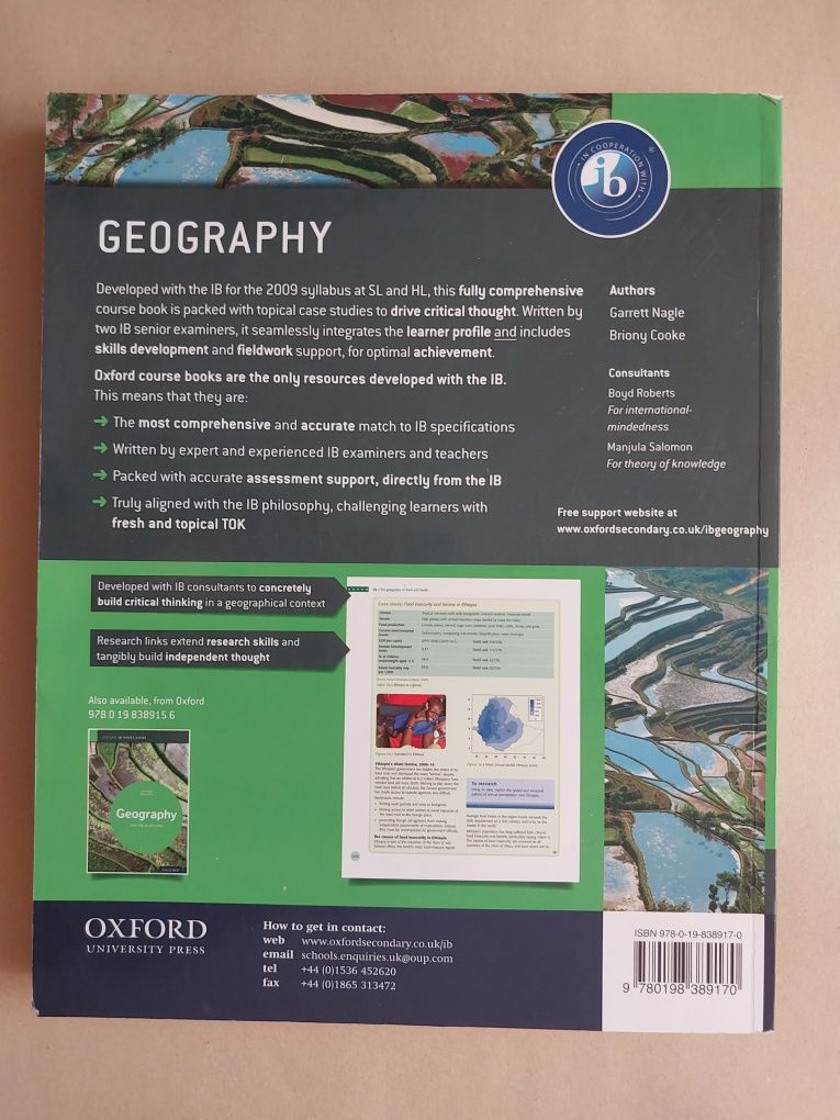 Oxford IB Diploma Programme Geography Course