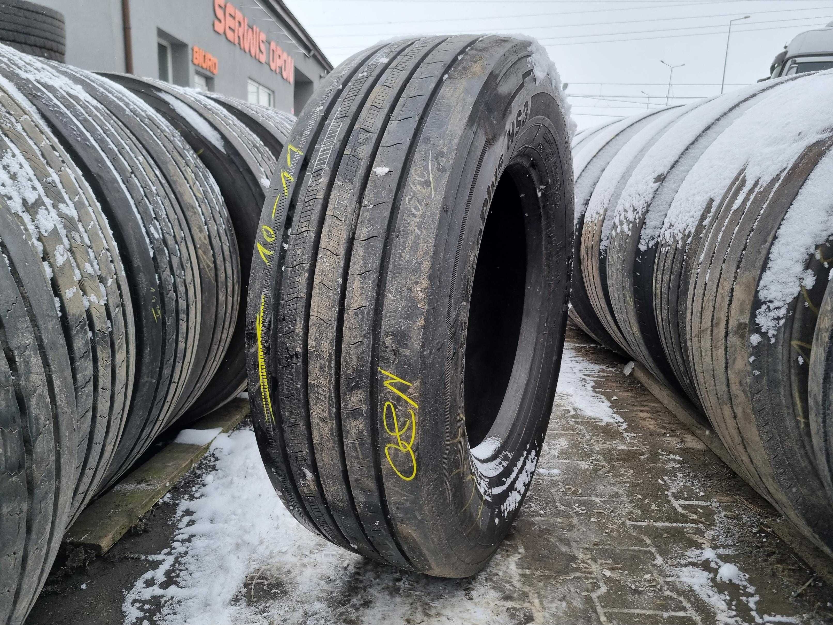 315/70R22.5 Opona CONTINENTAL ECO PLUS HS3 10-11mm Przód HS 3