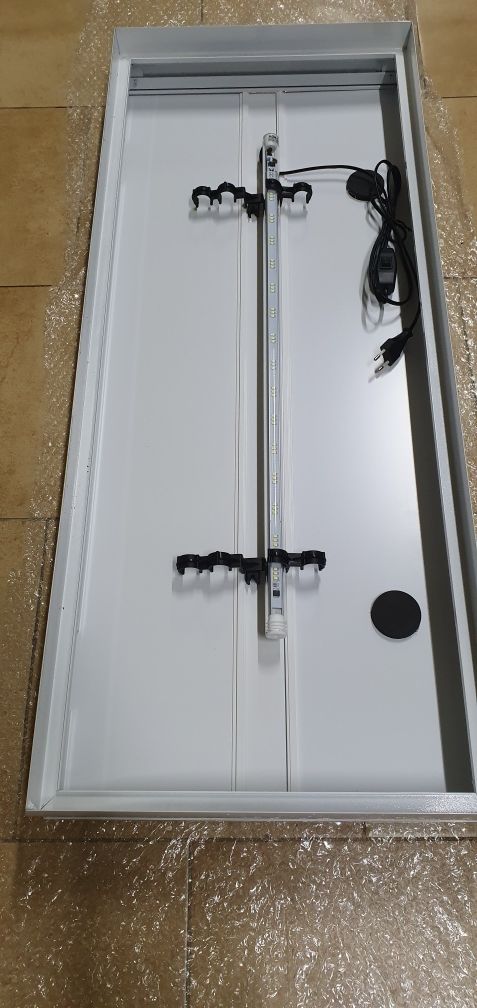Pokrywa akwariowa aluminiowa 150x50 biała