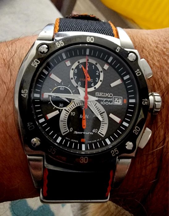 Seiko sportura chrono