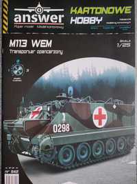 Model kartonowy: Answer 4/2021: Transporter opancerzony M113 WEM
