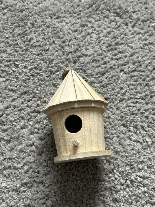 BUDKA lęgowa dla ptaków  DREWNIANY DOMEK KARMNIK !!! Okazja !!!